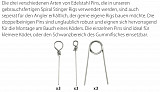 SPRO Softbait Pin Set 3 x 3 Stück