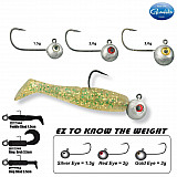 SPRO Micro Jig Head -29- 4 - 3g gold