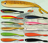 Kalins Pro V-Tail 15cm Schwarz Blau