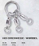 Rhino HD Dreiwege Wirbel 80mm