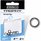 Zebco Springringe #vernickelt - ø 08mm