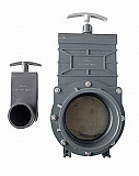 PVC Zugschieber Profi Praher Ø 50mm