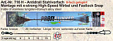 Profi Blinker 1x7 Stahlvorfach 12kg Prem