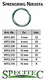 Specitec Sprengringe Nickel #-5mm