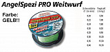 AngelSpezi Schnur Weitwurf ø 0.30mm gelb
