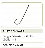 Balzer CAMTEC Haken Butt, Größe 1