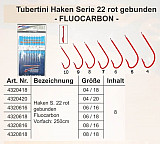 Tubertini Haken S-22 rot gebunden #06-18