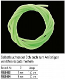 Jenzi Leucht Schlauch Ø 2mm Fluo Grün