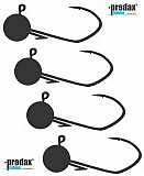 Predax Jighaken Wire Keeper 1/0-10g-4pcs