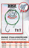Rhino 7x7 Stahlvorfach Einzelhaken 12kg