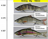 Spezi Wobbler, Borsti 152mm 36g Col: 310