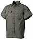 Outdoorhemd 1/2 Arm Oliv Größe L