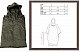 US Poncho 144cm x 223cm #Oliv