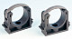 PVC Rohrklemme Ø 63mm mit Klemmbügel