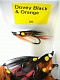 Dragon Fliege, Dovey Black - Orange 06
