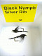 Dragon Fliege, Black Nymph Silver Rib 12