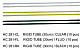 AngelSpezi Rigid Tubes ø3mm #fluo #30cm