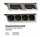 Zebco Universal Wandrutenhalter 4-fach