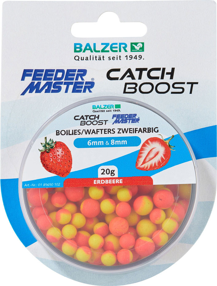 Balzer MF #Boilies #2_farbig #rot_gelb