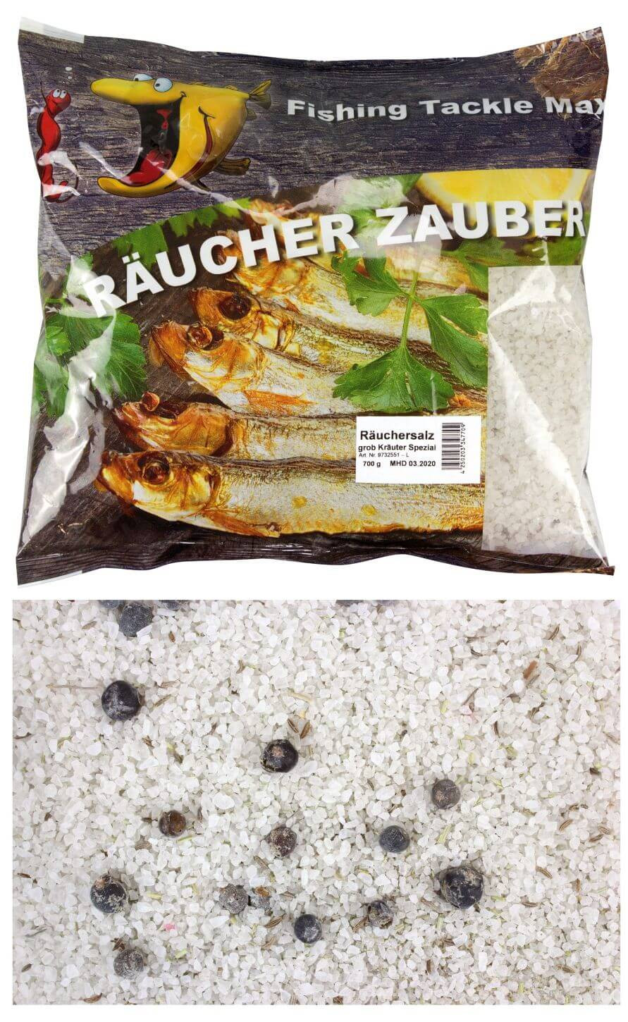 700g FTM Räuchersalz Kräuter Spezial 700g FTM Räuchersalz Kräuter Spezial