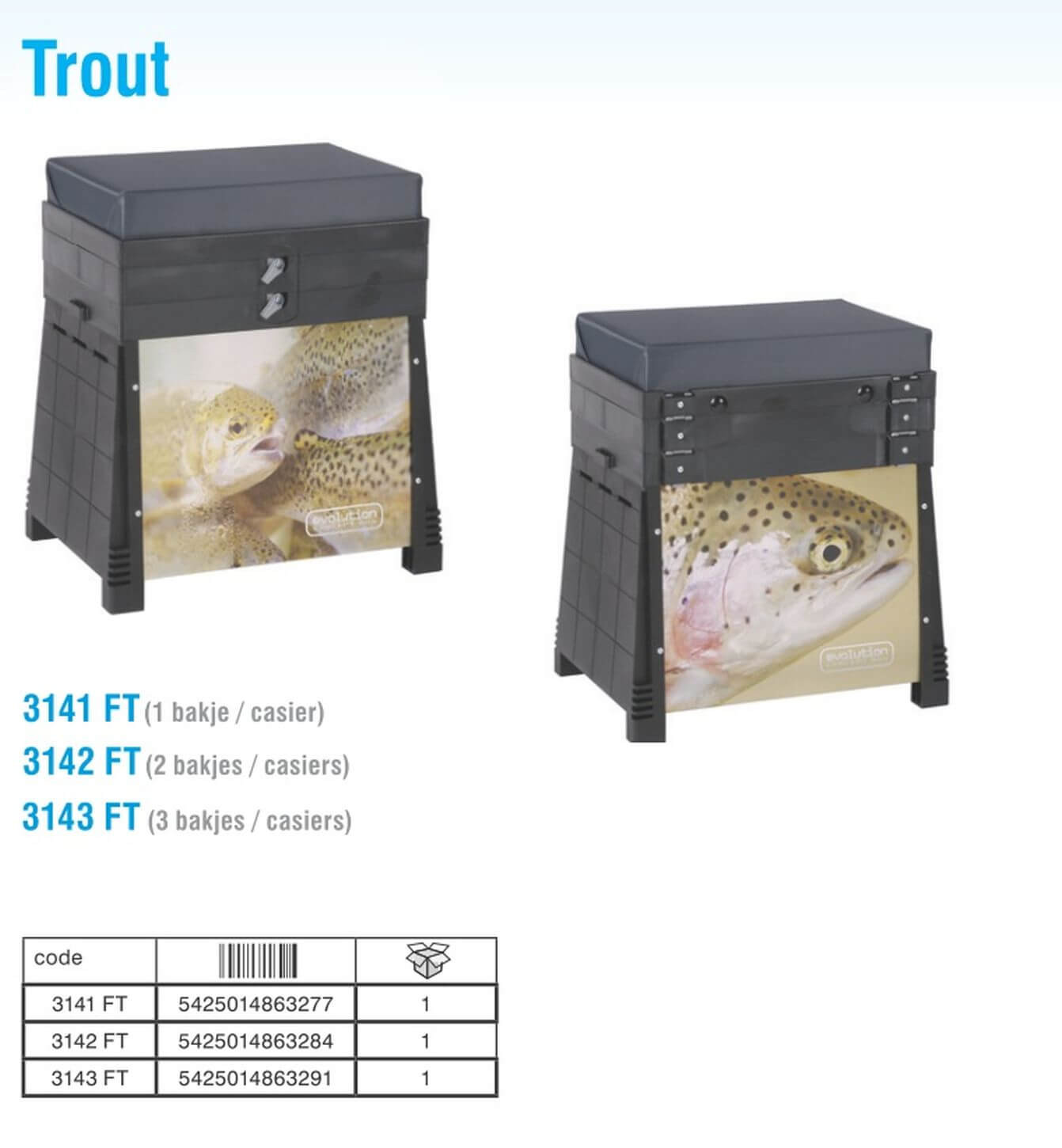 Evolution Sitzkiepe Trout 2-Ladig » AngelSpezi XXL Soest