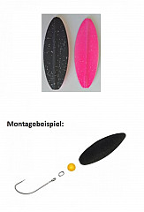 Paladin Trout Inline Spoon 3.5g schw-pin