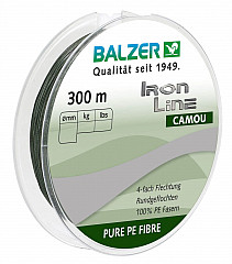 Balzer Schnur Iron Line 4x Grün ø13-300m