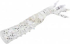 Shirasu Street Shad #Tube #4cm #Crystal