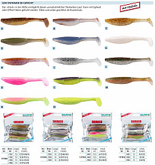 Balzer Shirasu Suki Swimmer 10cm- Set 1