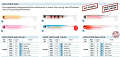 Balzer Shirasu Holo Yoko Shad 7 Pink La