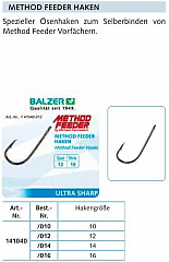 Balzer Method Feeder Rig Haken Öse -14