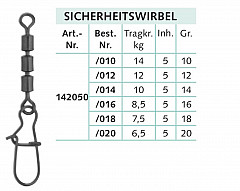 Balzer Sicherheits 3-fach Wirbel #14