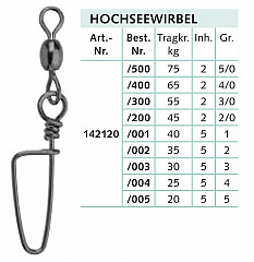 Balzer Hochseewirbel Norway 0-1 #40kg