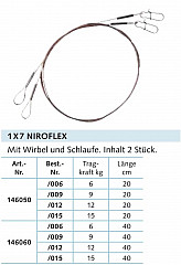 Balzer 1x7 Stahlvorfach NIRO #20cm #-9kg