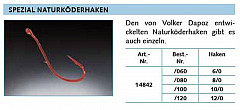 Volker Dapoz Zubehör Naturköderhaken 12