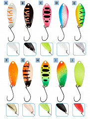 Balzer Spoon #Torro #3_5g #Rainbow_Spots