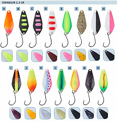 Balzer Trout Spoon #PS #Swindler 2.3g #M