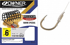 Owner Haken gebunden Barbe #12 - 0,20er