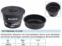 Balzer Feedermaster Futtereimer #25Liter