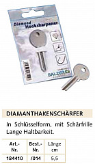 Balzer Hakenschärfer #Diamant Schlüssel