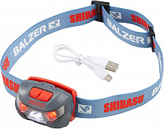 Balzer Shirasu LED Kopflampe #USB