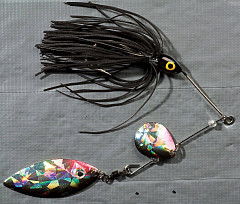 Sänger Spinnerbait #16g #schwarz-silber