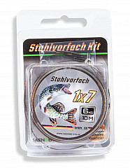Sänger Stahlvorfach Kit #1x7 #10m #09kg