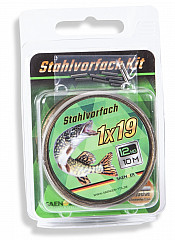 Sänger Stahlvorfach Kit #1x19 #10m #18kg