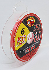 WFT Schnur KG #8.0 #Red #0.08mm