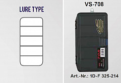 Meiho Köderbox Versus #VS_708 #schwarz