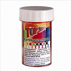 Top Secret Futterfarbe Pulver Gelb 100ml