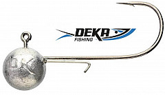 DEKA Round Jigs Silber -1/0 - 05g - 4pcs