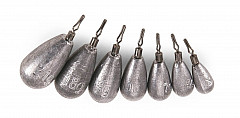 Iron Claw Drop Shot Tear Drop Sinker 14g