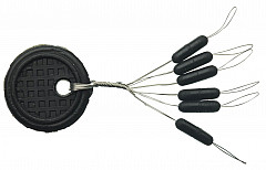 Sensas Black Line Stopper long ø M - 6pc